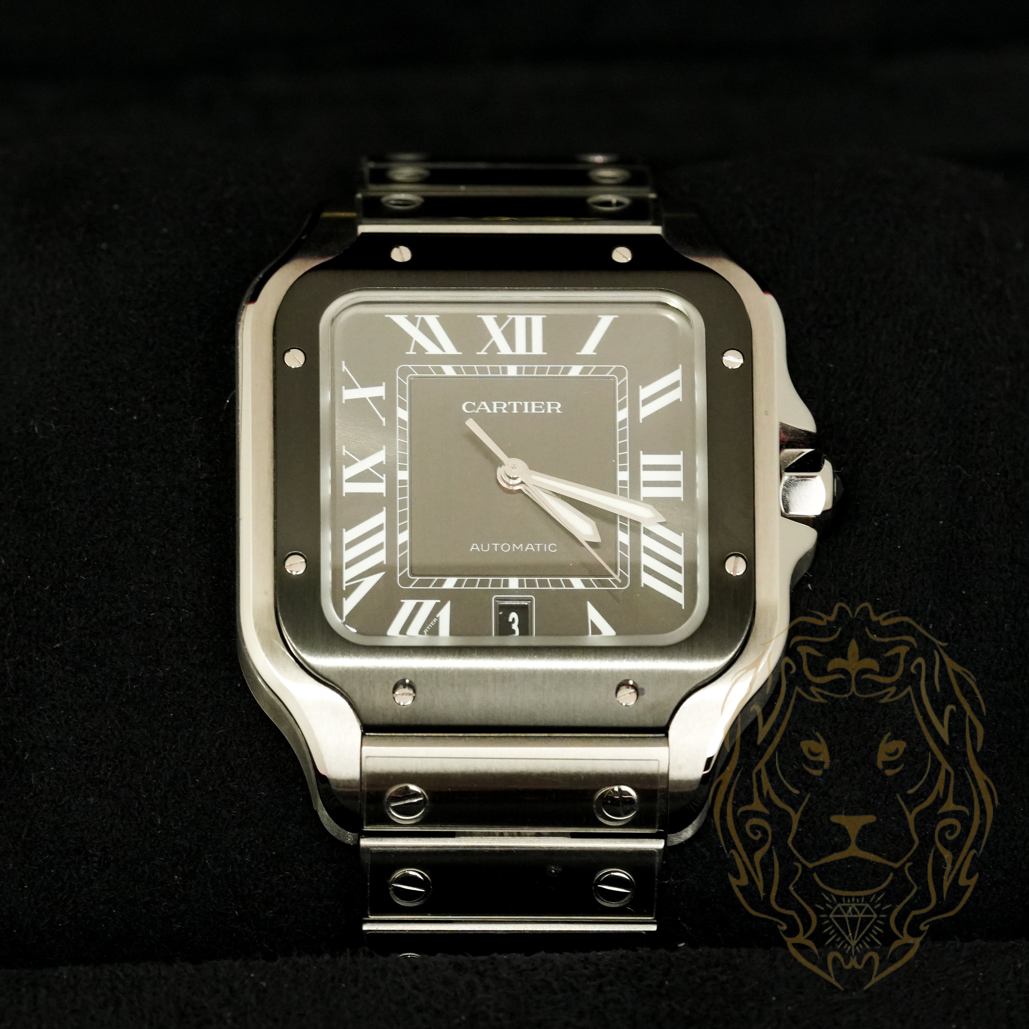 Santos de Cartier Large 40mm Grey 2024 – Bijouterie Jamil